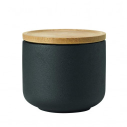 ceramic kitchen utensil holder with cork mat