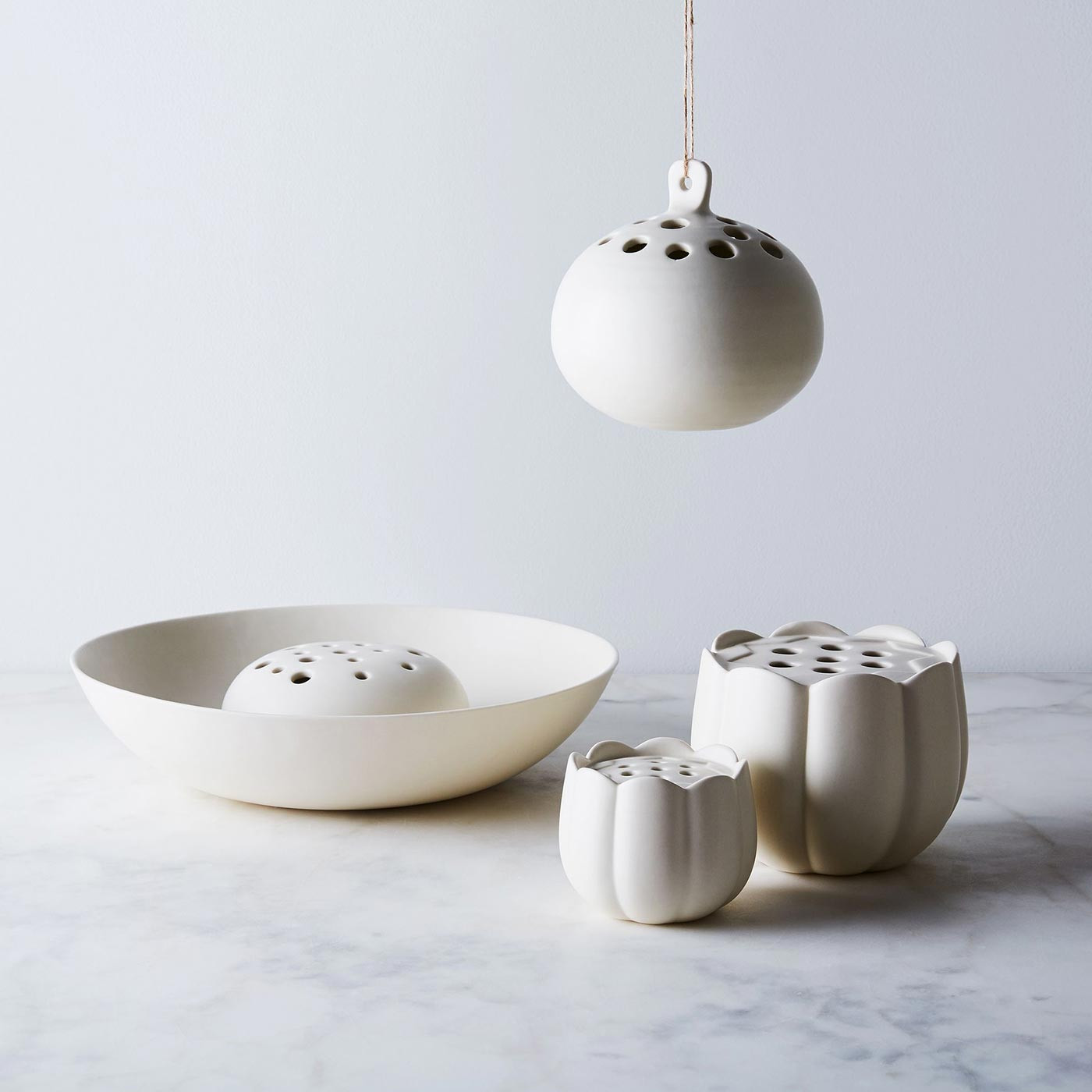 Handcrafted glassware, perfect for rustic dining experiences