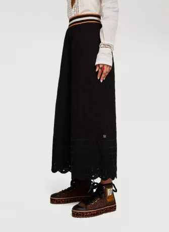 Palazzos Sheer Panel Women Palazzo