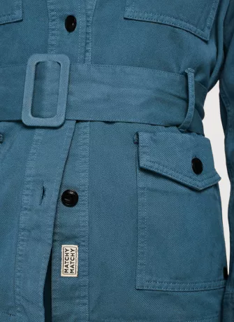 Pure Cotton Unisex Shacket