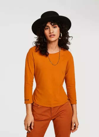 Globus Women Mustard Solid Top