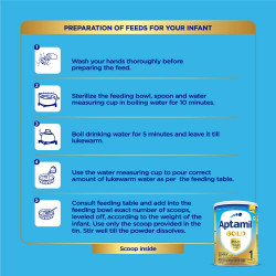 Aptamil Gold Infant Formula Milk Powder for Babies