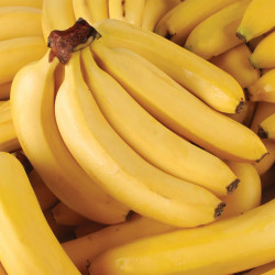 Fresh Juicy Banana Isolated On White