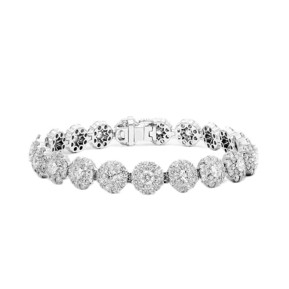 Flower American Diamond Bracelet