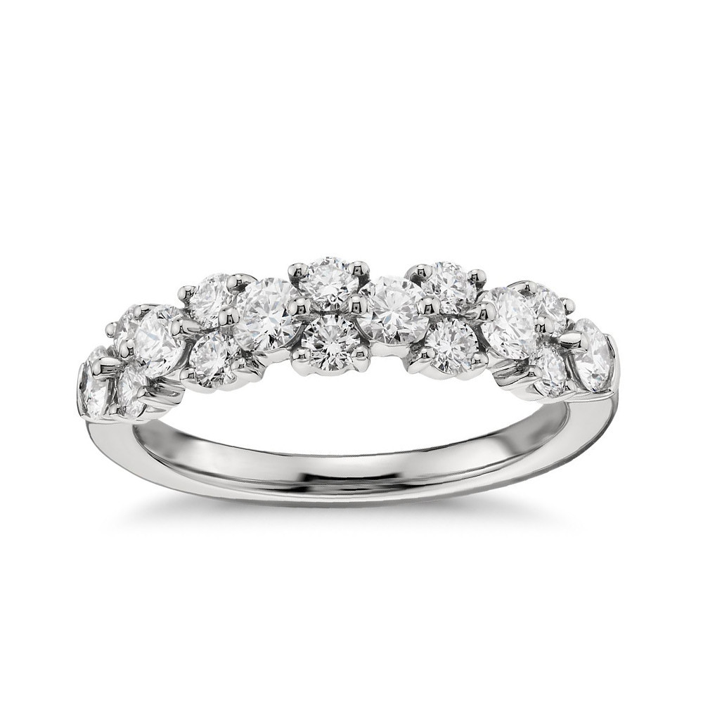 White Cubic Zirconia Silver Ring