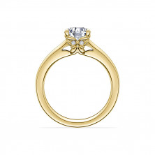 American Diamond Stone Zircon Ring