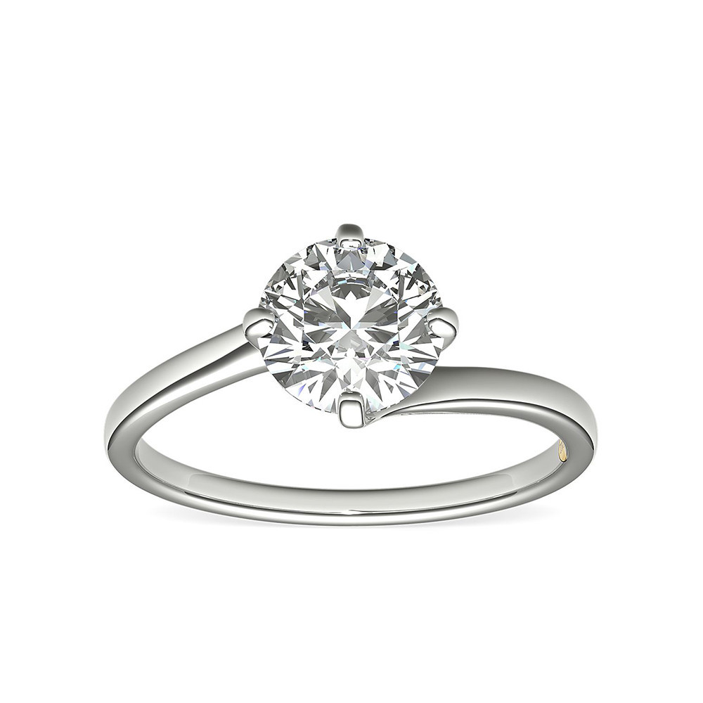 Stone Sapphire Silver Plated Ring