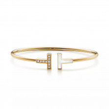 Double T Letter Adjustable Bracelet