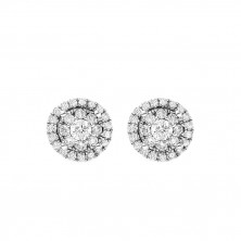 Classic Stud Earrings with Jackets