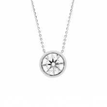 Glamorous Cubic Round Pendant