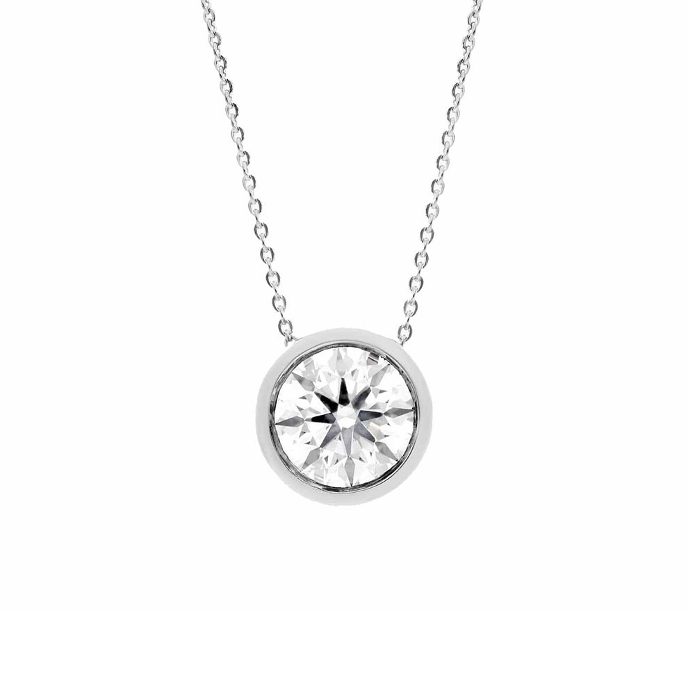 Glamorous Cubic Round Pendant