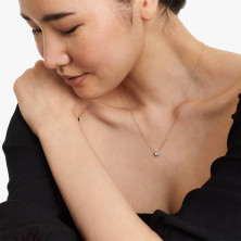 Glamorous Cubic Round Pendant