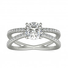 Sterling Silver Engagement Ring