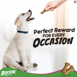 pedigree biscrok biscuit treats for dogs milk, chicken flavour