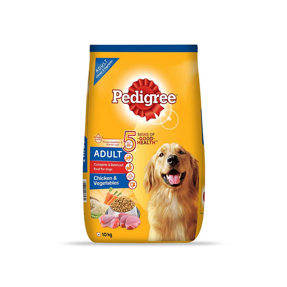 Pedigree Chicken & Vegetables Adult Dry Dog Food