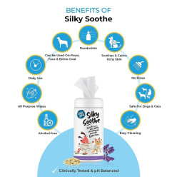 zack silky soothe hypoallergenic wet wipes for dogs and cats