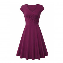 Summer Solid Color Dress...