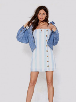 Vintage Sleeve Women Dress