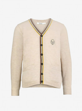 Cardigan with Patch Pockets