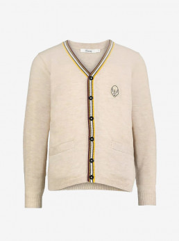 Cardigan with Patch Pockets