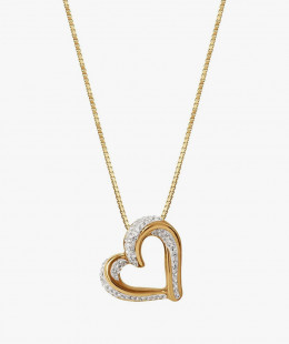 Heart Diamond Pendant