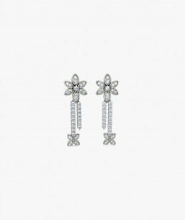 Leaf Tassel Earrings