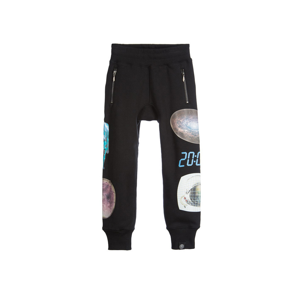 Purple United Kids Boys Mid-Rise Joggers