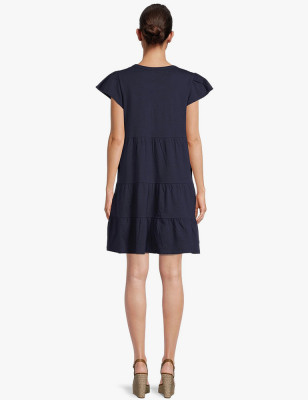 Short Sleeve Knit Dress