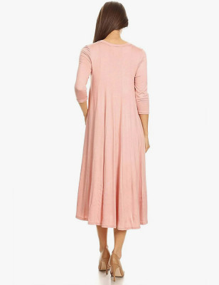 Eleni Dress Tangerine