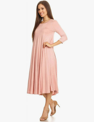 Eleni Dress Tangerine