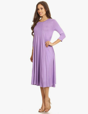 Eleni Dress Tangerine