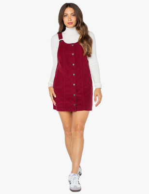 Vegan Leather Mini Dress