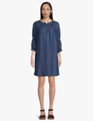 Smocked Shoulder Dress