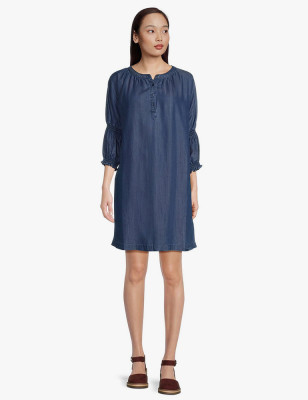 Smocked Shoulder Dress