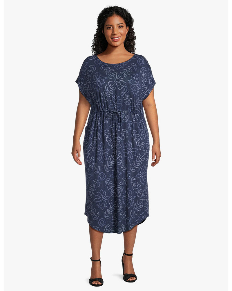 Printed Sleeve Dress