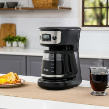 12 cup programmable coffee maker with strong brew