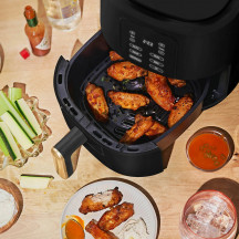 beautiful 3 qt air fryer with turbocrisp technology