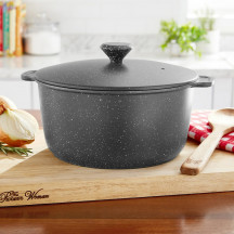 prairie signature 5qt nonstick cast aluminum dutch oven