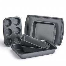 nonstick carbon steel oven safe bakeware 6 piece set