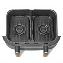 fryer with touch screen basket separated air fryer sleek design