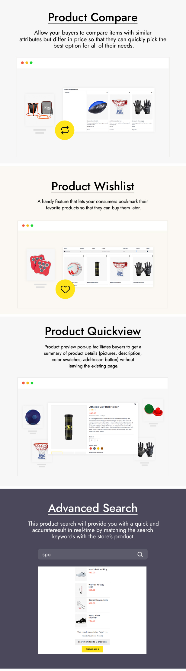 Spouety - Sports Club Gaming & Fitness Gym Prestashop Theme