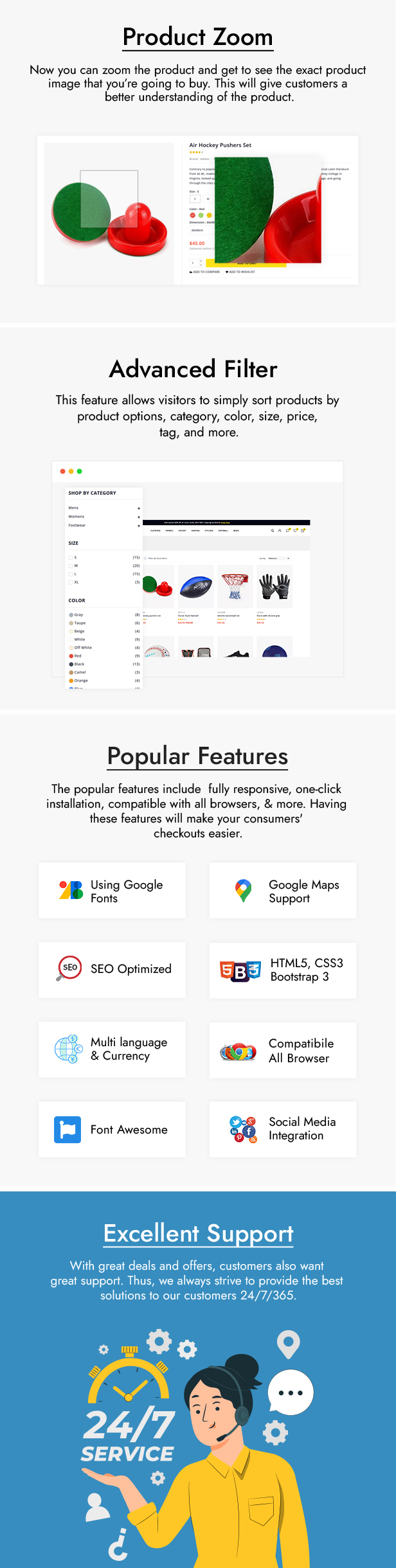 Spouety - Sports Club Gaming & Fitness Gym Prestashop Theme
