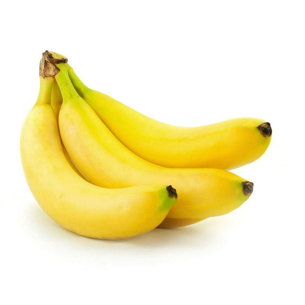 fresh juicy banana Isolated on white