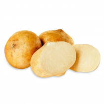 yellow & brown grade fresh potato