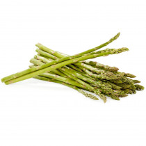 cut and refrigerated green asparagus