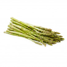 cut and refrigerated green asparagus