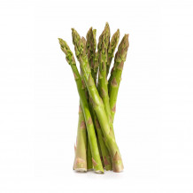 cut and refrigerated green asparagus