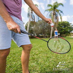 eastpoint sports 2-player badminton racket set