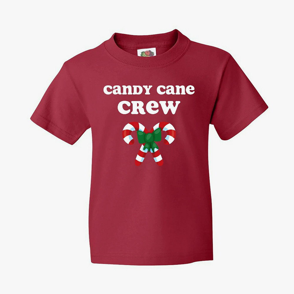 inktastic candy cane crew toddler & fireworks canadian flag men and women t-shirt