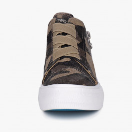 sneakers for womens fashion platform hidden heel slip on sneaker non slip side zipper